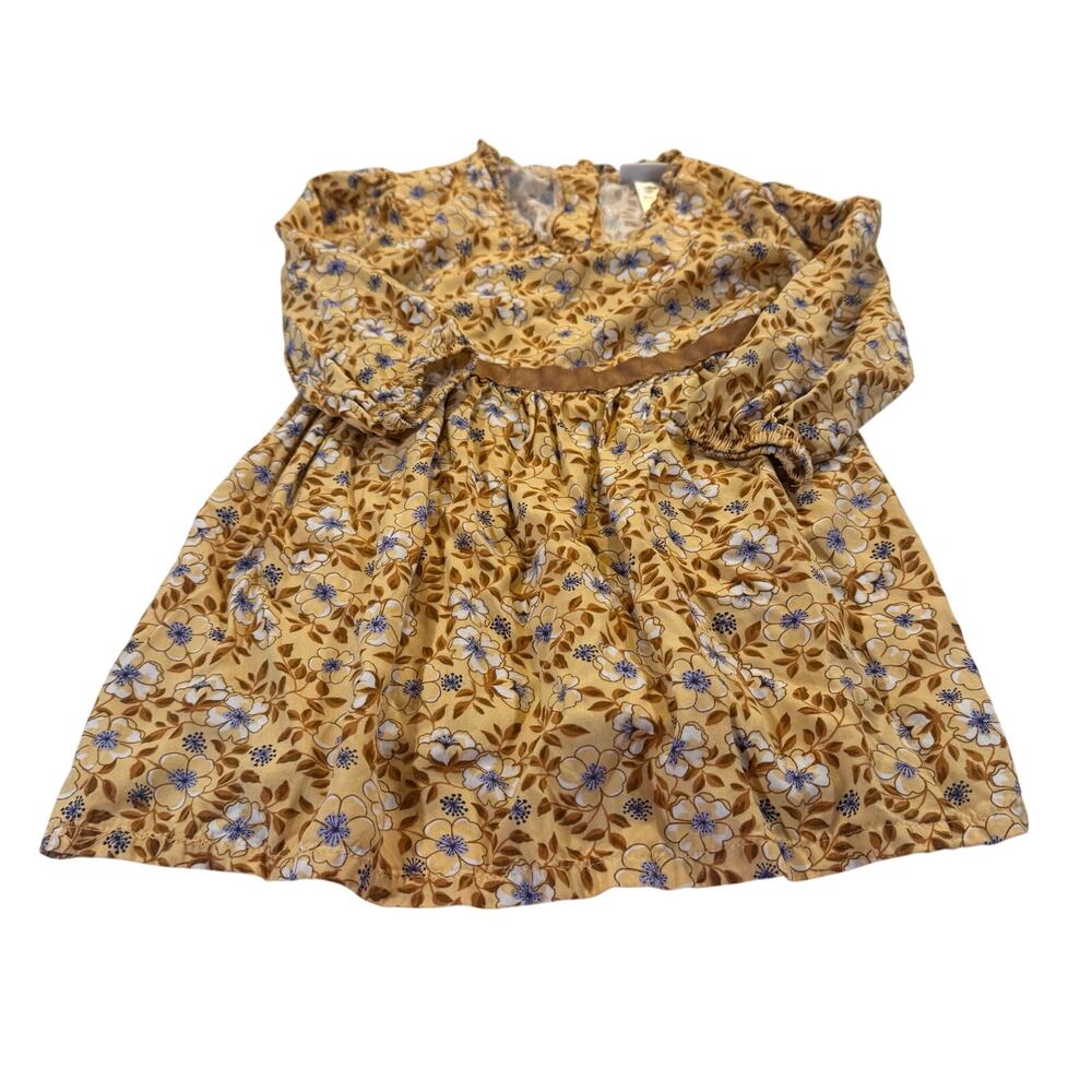 Daisy Fuentes Toddler Girl 3T Floral Long Sleeve Fall Dress